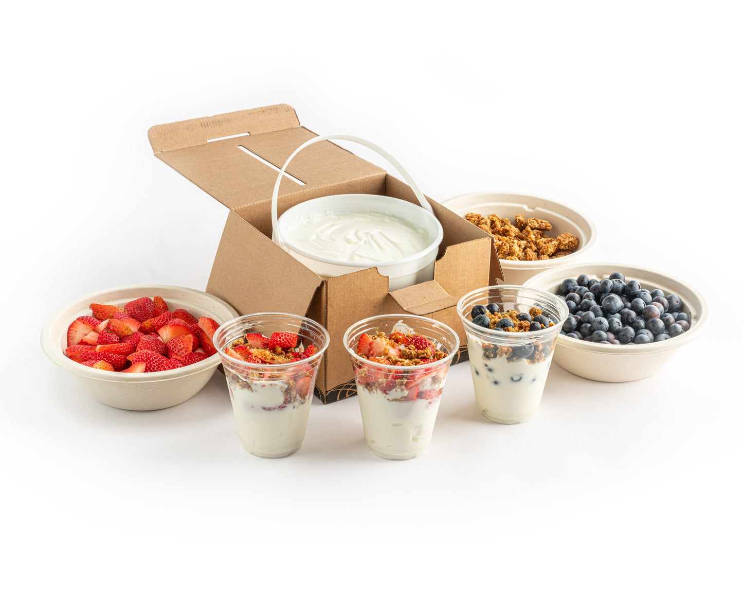 Yogurt Parfait Bar (serves 10)