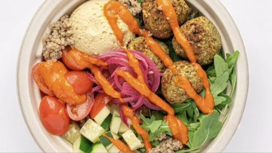 House Baked Falafel Bistro Bowl (vegan, gluten free)