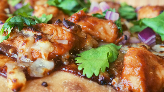 Individual Tuscan BBQ Chicken Pizza