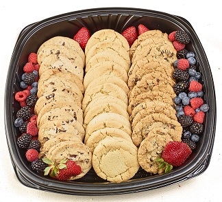 cookies & berries platter