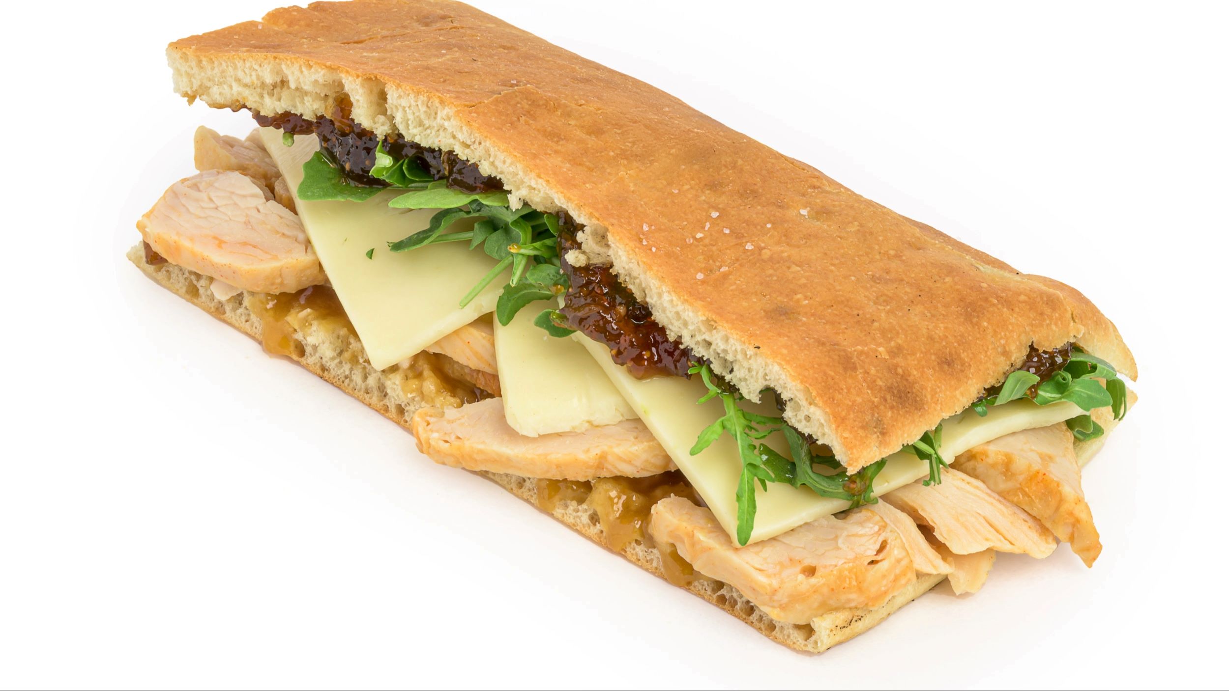 Roasted Turkey & Fontina Sandwich
