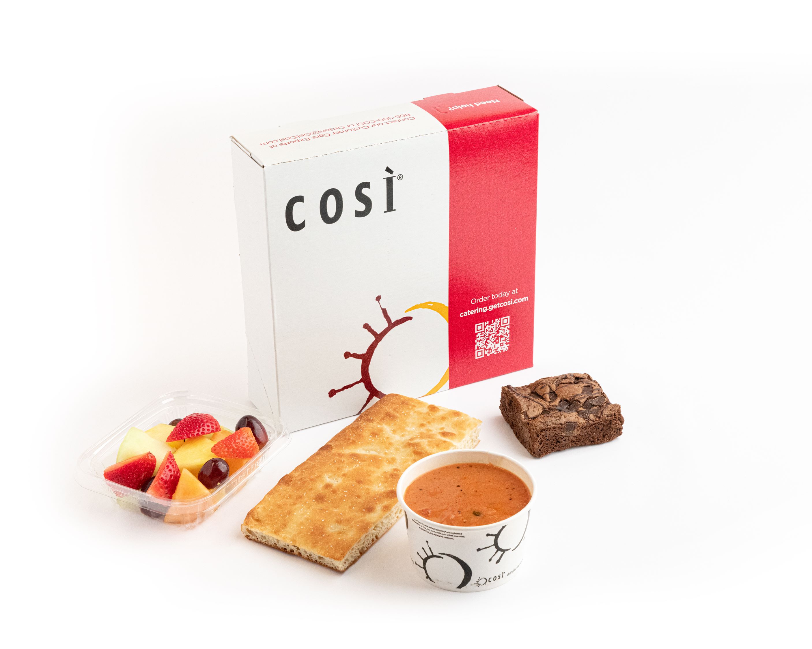 Soup, Side Salad & Sweet Box Lunch