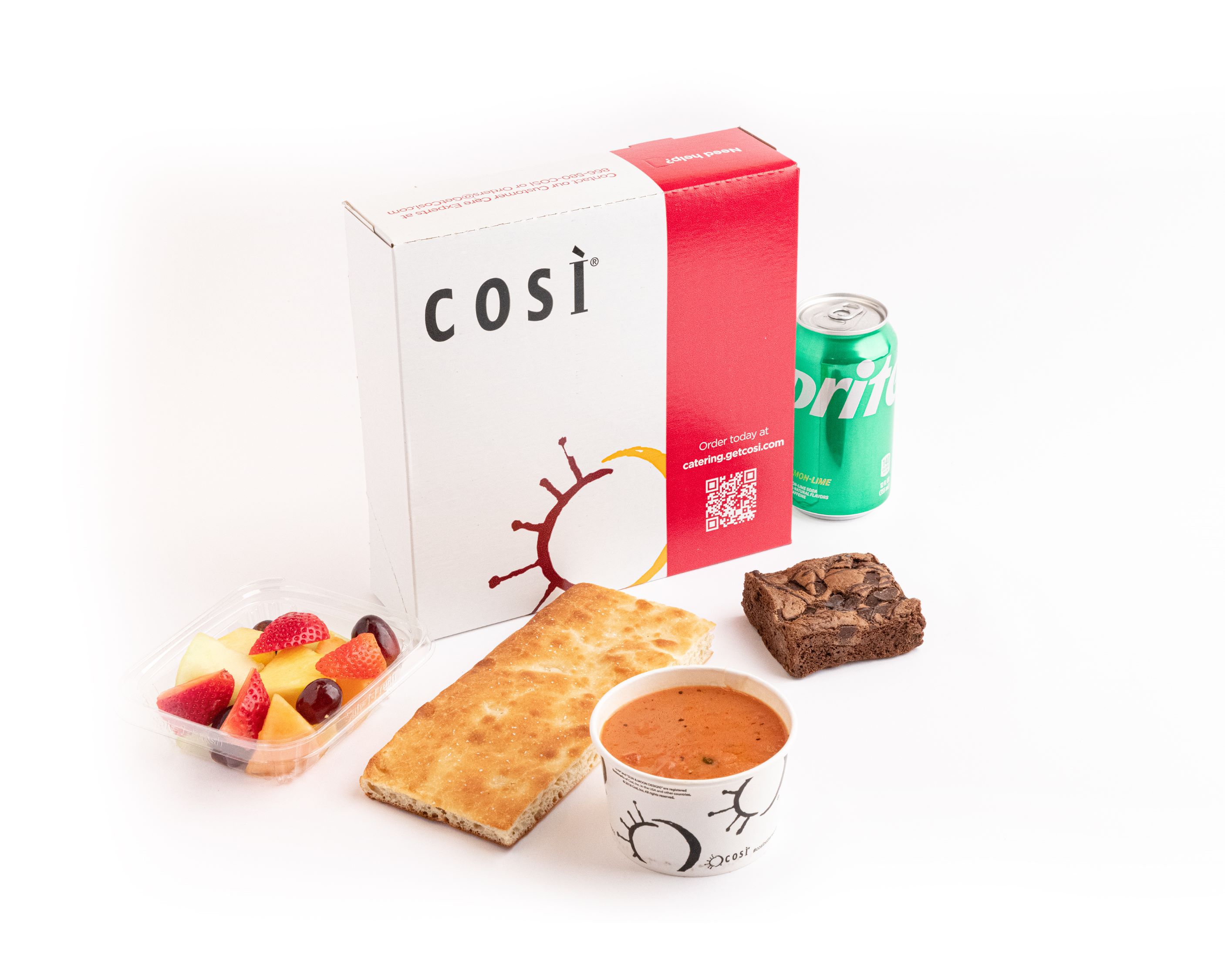 Soup, Side Salad, Sweet & Drink Box Lunch