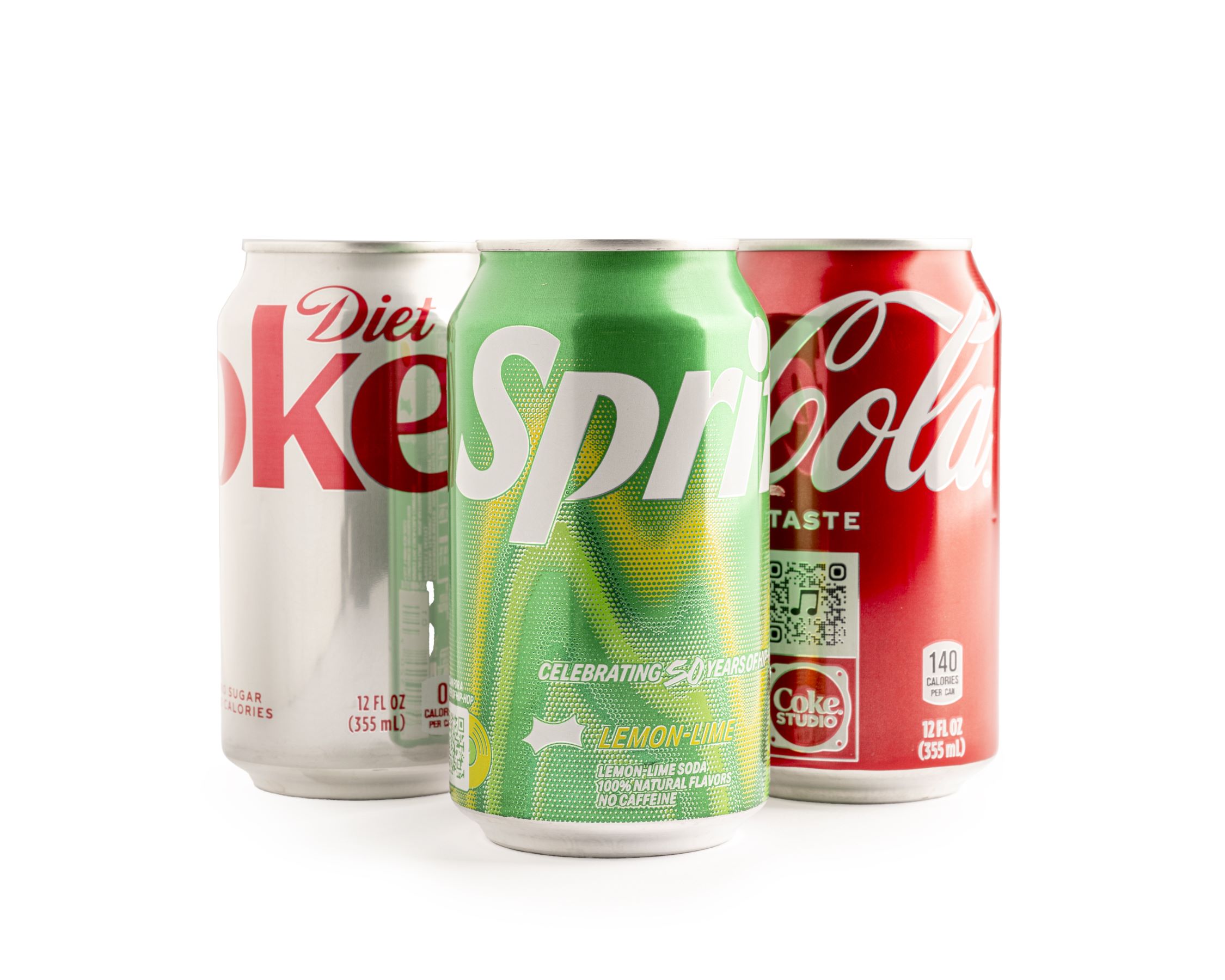 Assorted Soda Cans